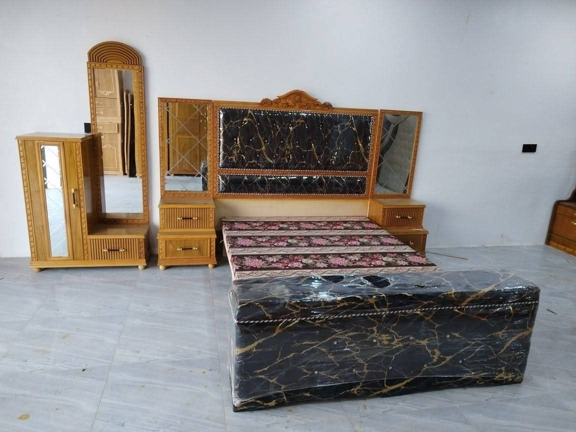 غرفه نوم خمس أبواب خشب صاج خمسه ملم فصال تركي السعر 1850 بل شهر 150 بدون مقدمه 
*********** معه ضمان الجوده لسنا الوحيدين لكننا الأفضل
