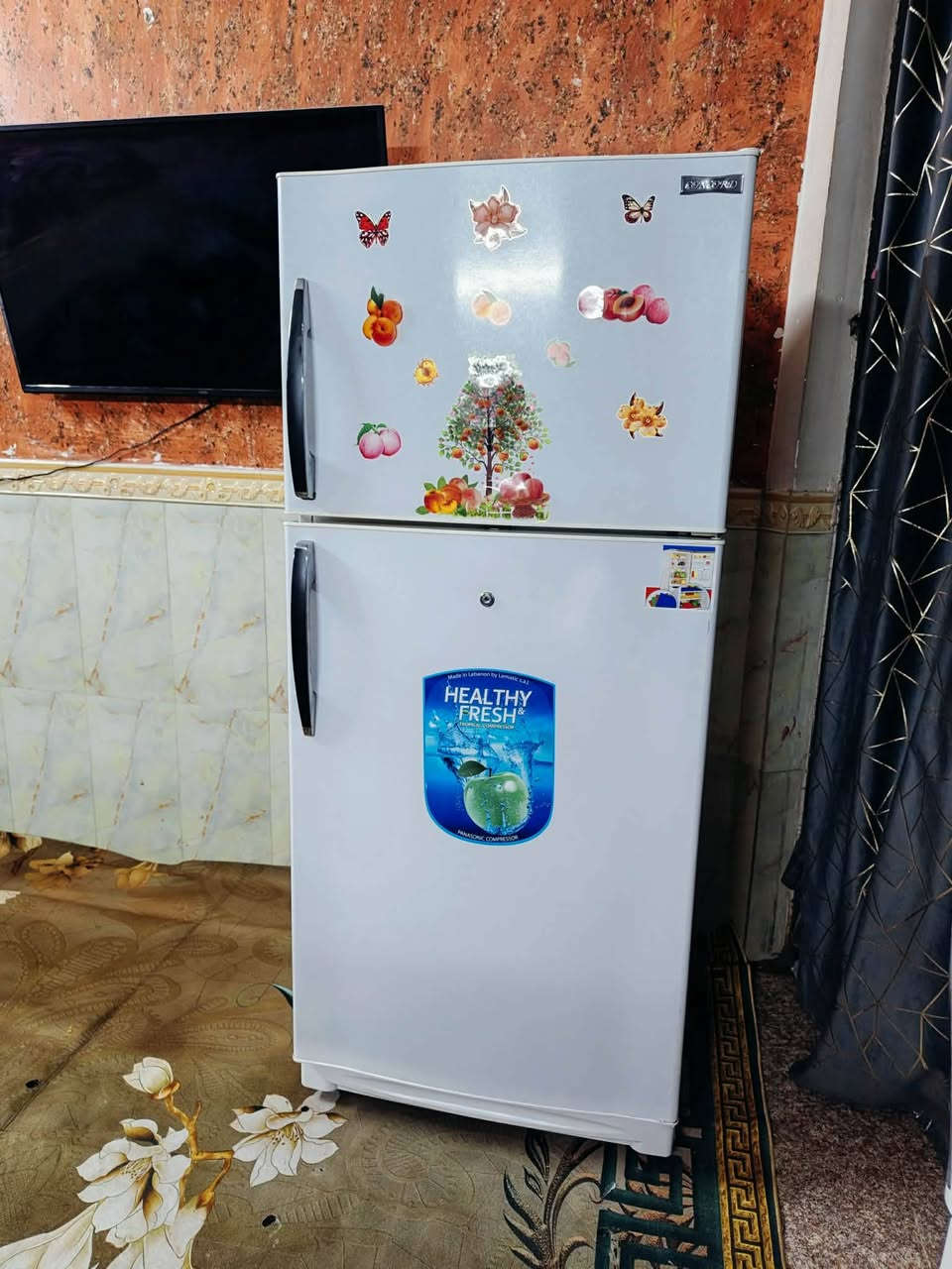 ثلاجة ماركة (كونكورد لبنانية باب اول ) مضلع بواري نحاس فريز خارجي نضام تجميد وبيها جهاز حمايه من الشركة ارقه ثلاجه حجم (28) قدم  تجميد درجة اولئ نضافه 90 بالمية داخل نضيف فول مال بيت ضمان اسبوع شرط التجميد السعر مع  التوصيل  ( 300) داخل بغداد حصرا متوفر توصيل كل مناطق بغدادد


**إذا كنت صاحب هذا الإعلان وتريد حذفه لأي سبب، رجاءا أرسل رسالة إلى الدعم الفني**