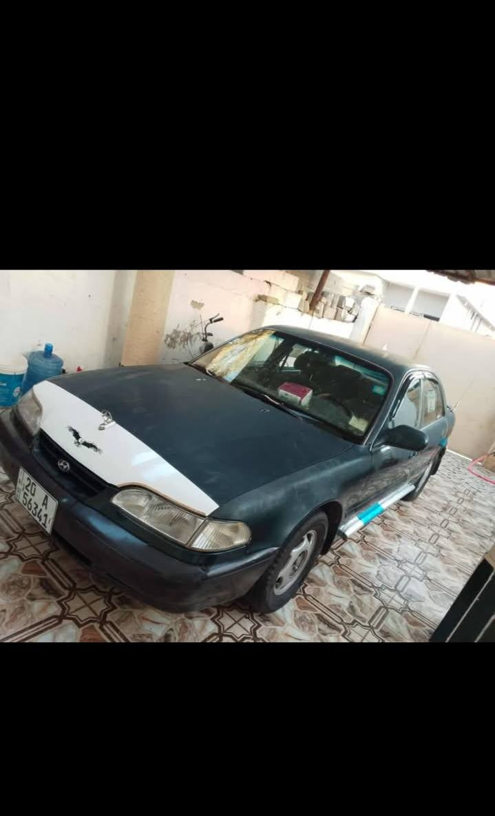 سلام عليكم سوناتا للبيع مديل ١٩٩٤ رقم انكليزي ديالي بسمي تخم تاير محرك مفتوح جديد كير عادي بدون ضربه مكان ديالي الوجهيه سفسار ***********
