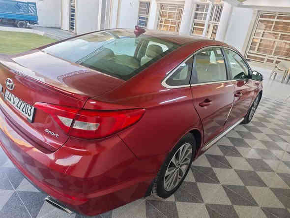 سوناتا 2016 وارد امريكي ليبل واحد ماشية 59 حقيقي 
رقم سليمانية وبسمي سنويه  2028 
محرك 2400 سبورت دبل كزوز  شرط ما ممدود على سبانه 
3 انضمة قيادة 
تحكم ستيرن جهتين 
كروز قفل سرعه 
لايت عدسة زنون بلاد + لد نهاري 
سبير منازل + كتلوكاتها وعدتها بل جكمچة  
بيها صبغ بس البنيد  والباقي كلة مكفول  
السعر 135  وبيها مجال 
مكاني بغداد التاجي
***********
