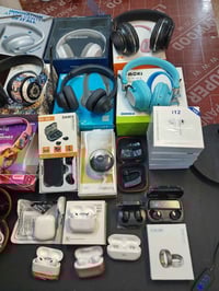 شلعة ايربودات • هواتف • هدية ٥قطع