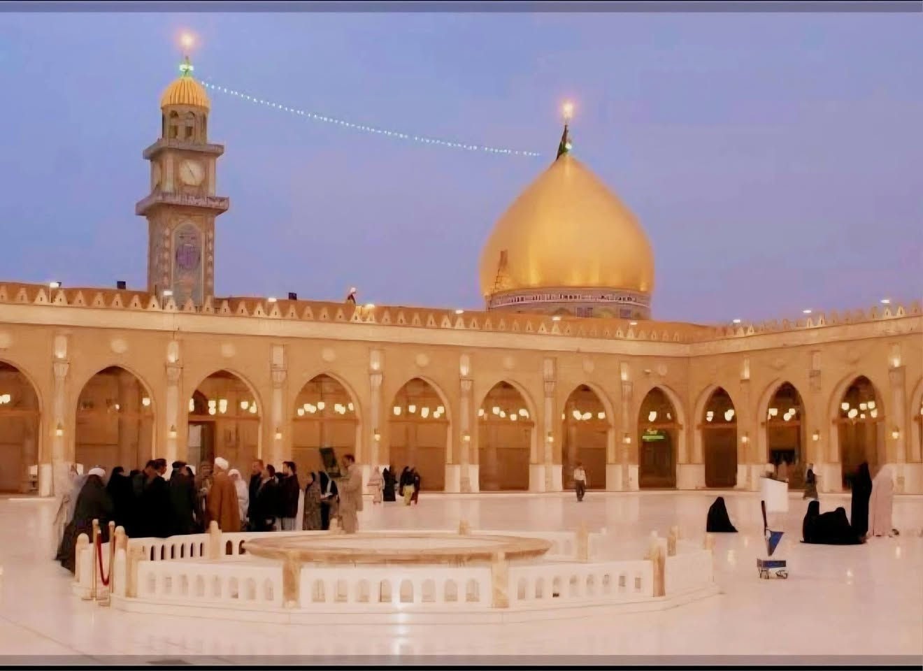 (حملة حسين ألباني أهالي طويريج )
سارع بالحجز  الثلاثاء القادمة ٢٠ رمضان 
ليلة أستشهاد أمير المؤمنين (ع)
#بعد_صلاة_الظهر إلى زيارة الامام علي  وسيكون الفطور في مسجد الكوفة كالعادة / ومسجد السهلة / وآخيرا مرقد كميل أبن زياد 
 #سعر النفر (10) الف دينار #للراغبين بالذهاب معنا أحجز وثبت حجزك نحن في خدمه أهلنا الطيبين 
الأنطلاق #بعد صلاه الظهر مباشرا 
#العنوان ______ ومكان الانطلاق شارع الشط قرب مضيف الإمام الحسين(ع)
 للحجز والاستفسار الاتصال 
***********/ ***********/ *********** 
#ملاحظه سيكون الحجز مع دفع المبلغ مقدما ورقم الهاتف ومن الله التوفيق 
#المتعهد حسين ألباني....
