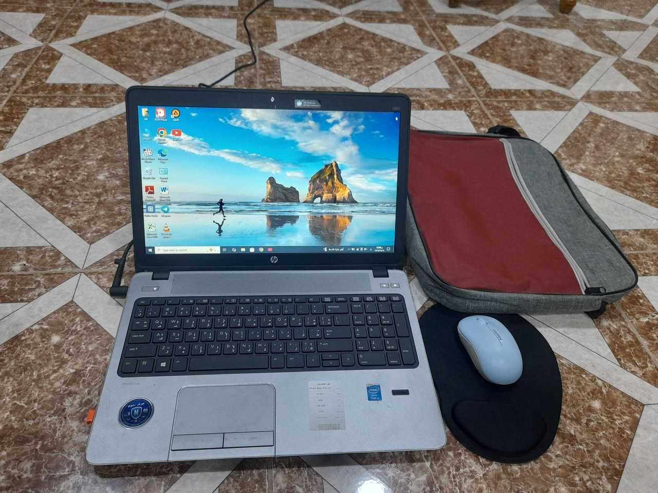 لابتوب hpالنضافه80%مع ملحقاته للبيع للإستفسار الاتصال عالى الرقم التالي***********
