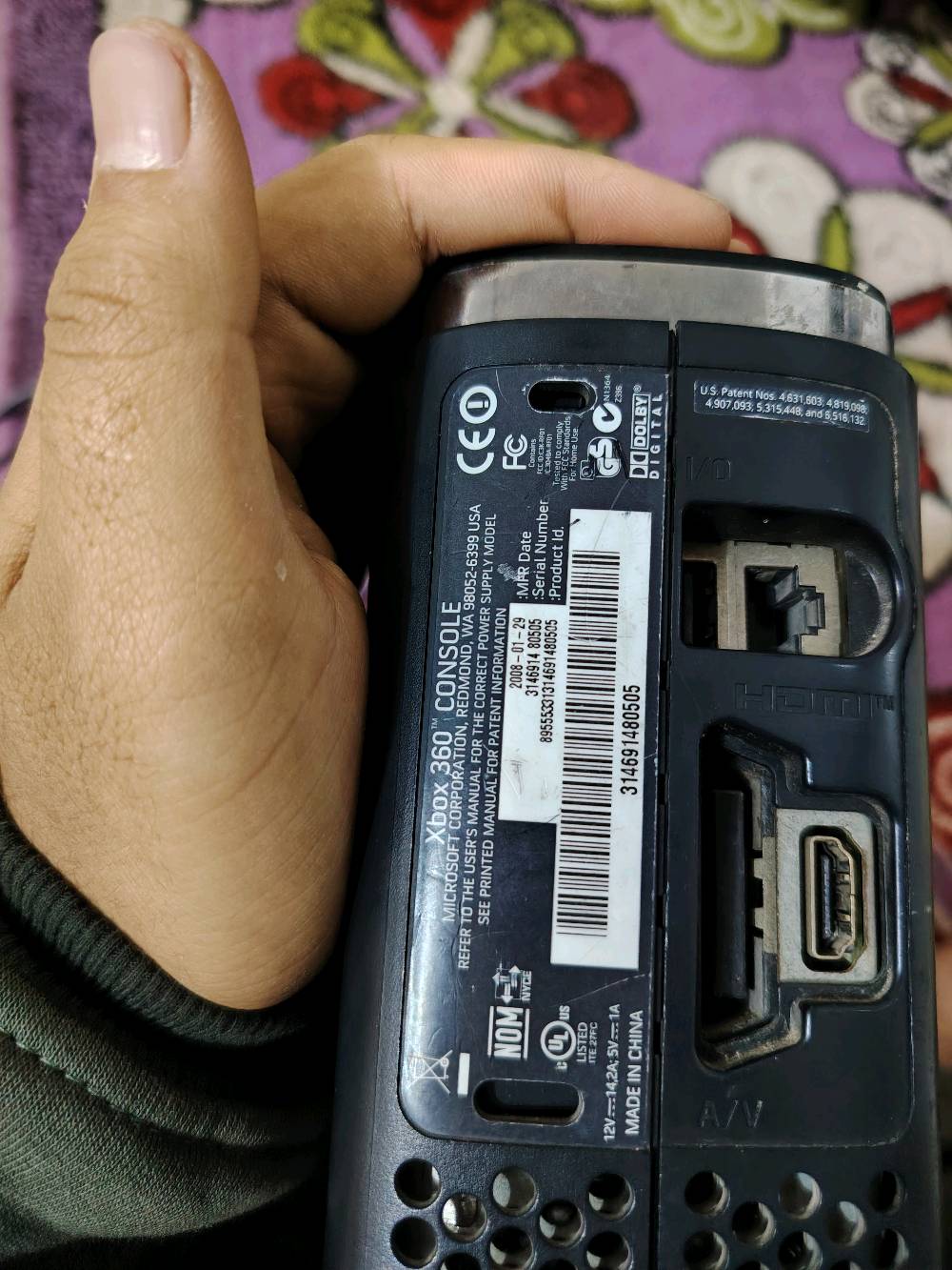 جهاز xbox 360
كامل ملحقات
جهاز مهكر بداخله عده العاب من ضمنها
Gtav
ريد ديد ردمشن
ماين كرافت
Pes2018
سبايدر مان
ساسن كريد
تومب رايدر
و بعد كم لعبه
جهاز نسبه نظافتة 90-95%
متوفر توصيل جميع محافظات
تواصل واتساب
***********
تصال او مراسلة
