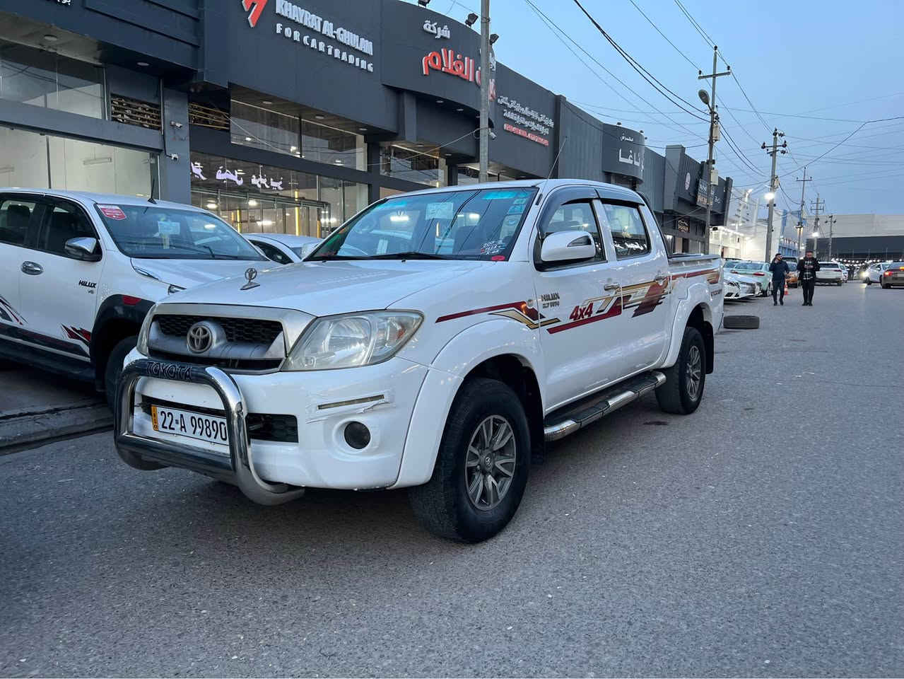 Toyota Hilux 2011

تويوتا هايلوكس ٢٠١١

سيارة جديدة بمعني الكلمة مكفولة من كلشي بدون صبغ بيها مكانين تعديل بارد سيارة كاملة مكملة هزة و فحص قبل يومين دينار مصرف مابيها هوك امامي خلفي بيها شاشة و كامرة داخل احمر استيرن فورميكا دبل اكسل تبريد حدادية كير محرك اب شرط 

مكان : اربيل 

سعر :177$

*********** أربيل, العراق

