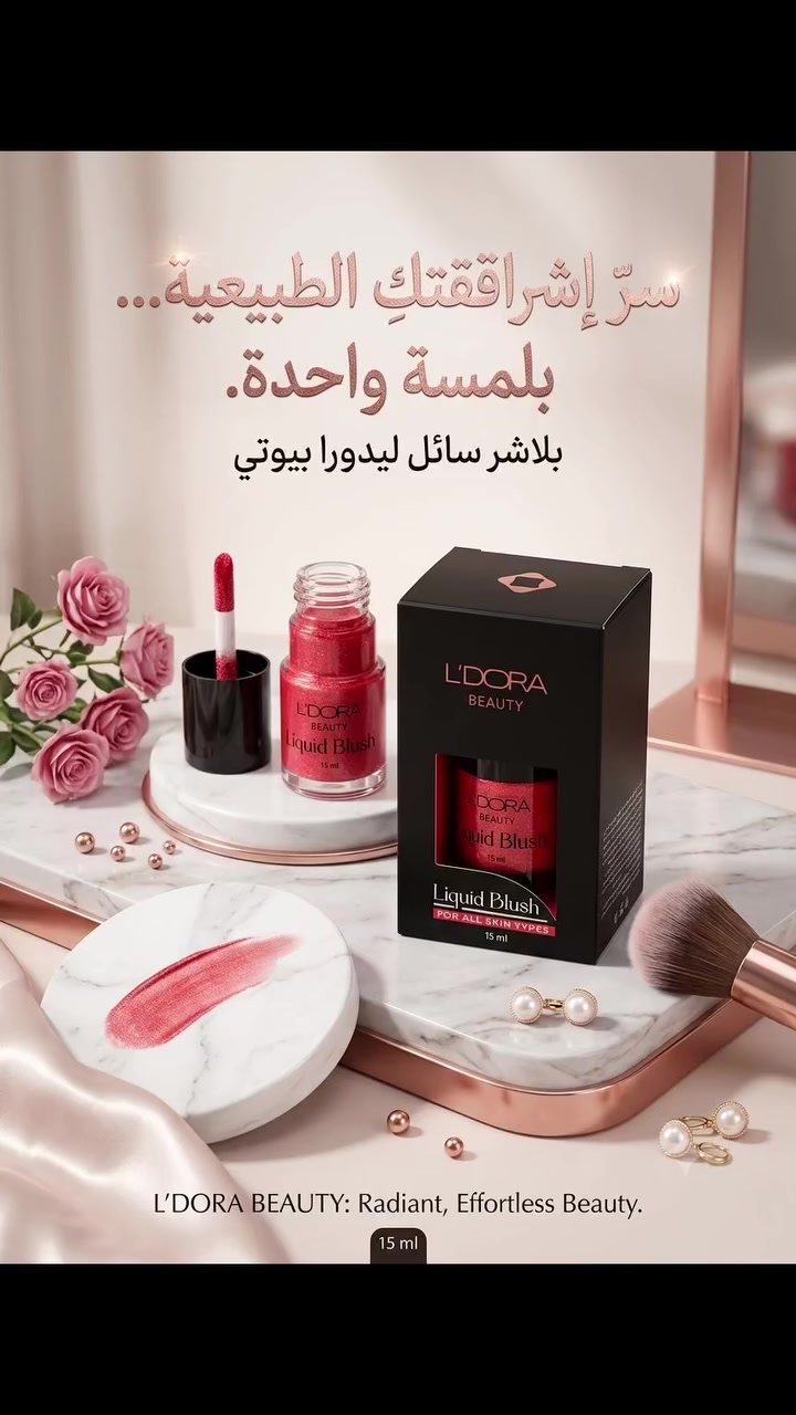 تعبتي من البلاشر البودر اللي يختفي بعد ساعتين؟ 😩✨
كلنا نمر بنفس المشكلة.. تطلعين للمناسبة بكامل أناقتج، وخلال وقت قصير تحسين وجهج تعب ومابقت بيه هذيج الحيوية والإشراقة، وكأنما ما حاطة شي!
الحل الصدك وصار بين إيديج مع بلاشر ليدورا السائل (Liquid Blush) 🌸❤️
هذا المنتج مو مجرد مكياج عادي، هذا سر الإشراقة الطبيعية والثابتة طول اليوم. بلمسة واحدة بس، راح يعطي خدودج لون وردي دافئ ولمعة تجنن تناسب كل أنواع البشرة، وبدون ما يكتل أو يختفي.
خفيف على البشرة، ثباتيته عالية، وينطيج مظهر حيوي وصحي ومقاوم لكل الظروف! 😉✨
والحين شاركينا يا جميلة: شنو هو لونج المفضل بالبلاشر اللي تحسينه يبرز جمالج الحقيقي؟ 🕊️💬


**إذا كنت صاحب هذا الإعلان وتريد حذفه لأي سبب، رجاءا أرسل رسالة إلى الدعم الفني**