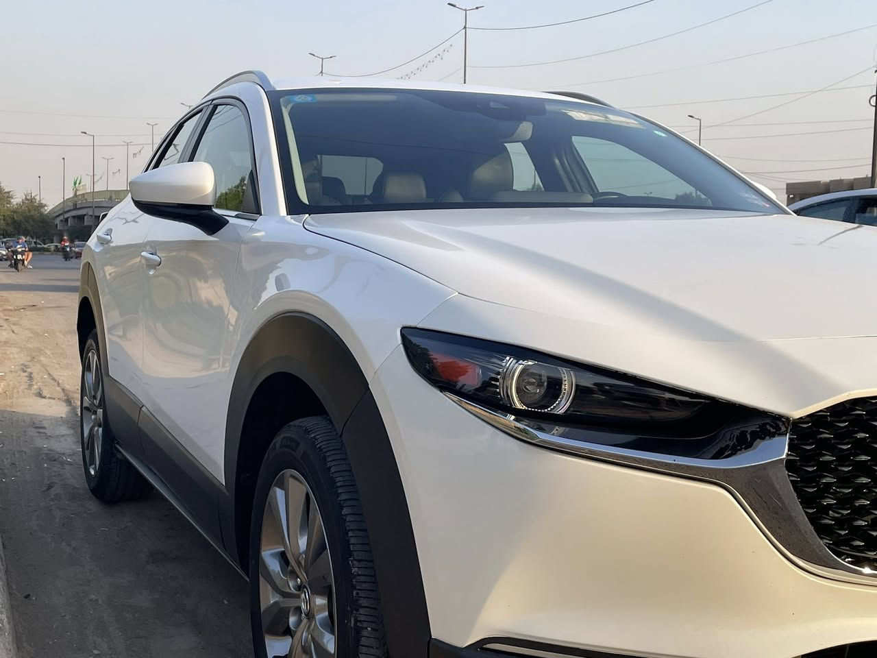 mazda cx30

موديل ٢٠٢٣

مواصفات بريفيرد 

كشنات جلد-كشنات خزن وكهرباء-كشنات تدفئة-دبل اكسل awd-نزول منحدرات-تحديد مسار-مانع اصطدام-مثبت سرعة تفاعلي-لايت اوتو-ماسحات اوتو-رادارات-ويل ١٧-هندبريك بصمة-اوتو هولد-محرك ٢٥٠٠ تنفس طبيعي

قطعه صبغ البنيد 
ايرباك ستيرن

سنوية جديده

باسمي مباشر 

مكان السيارة بغداد

ماشيه 31الف كيلو فقط 

السعر155 وبيها مجال بسيط 
***********
