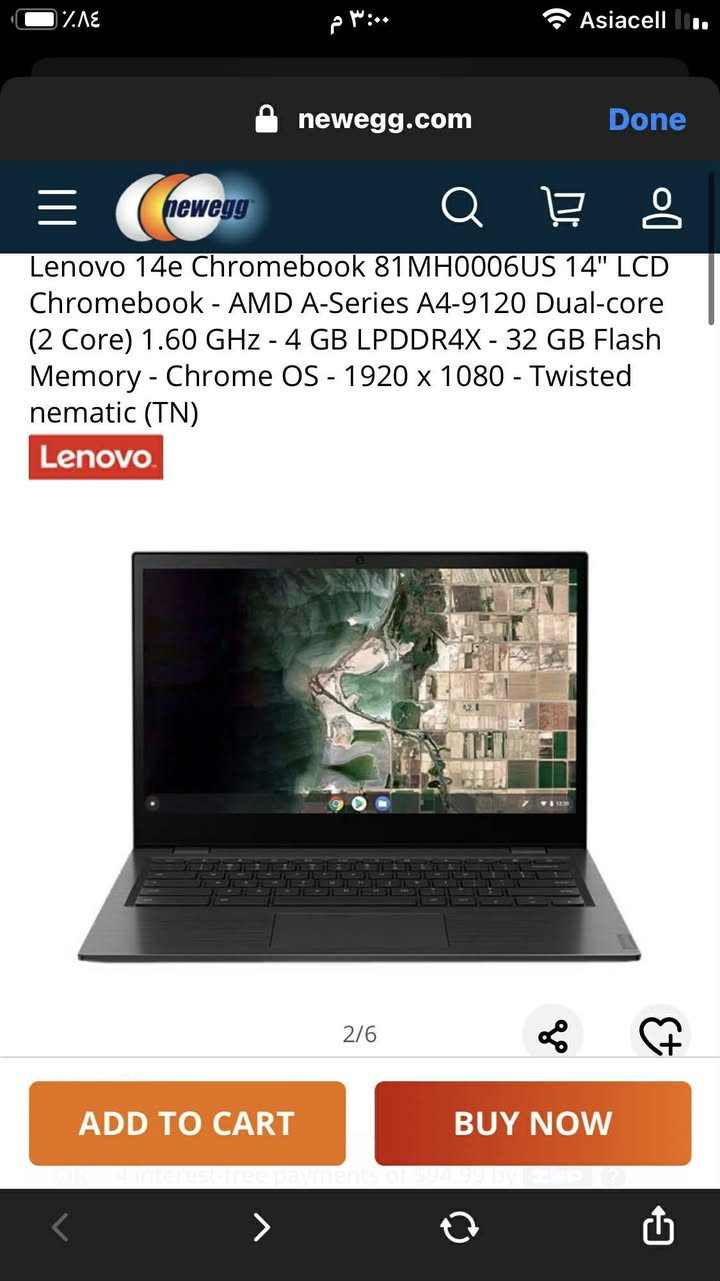 لابتوب بهالشكل مواصفات بالصور شحن تايب سي شاحنتها ٦٥ واط


**إذا كنت صاحب هذا الإعلان وتريد حذفه لأي سبب، رجاءا أرسل رسالة إلى الدعم الفني**