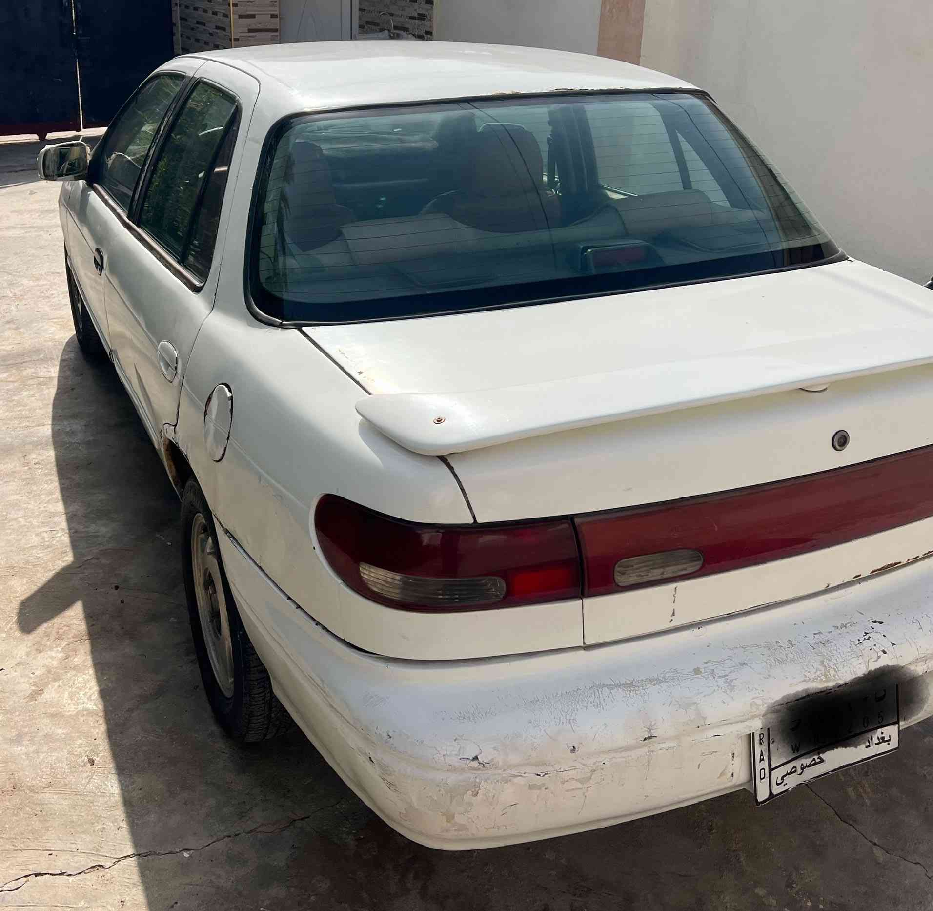 السلام عليكم للبيع موديل 1995 محرك كير اوتماتيك مكفولات كهربائيات كله شغاله تايرات جدد بيه خياس بسيط بدون ضربه السعر 33 بيه مجال الاستفسار  ***********
