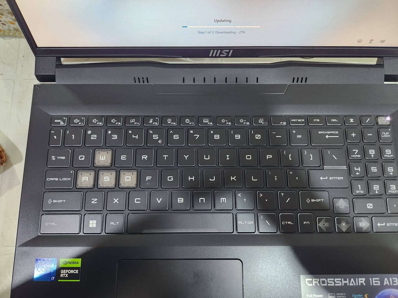 السلام عليكم
لابتوب msi chroshair للبيع
مواصفات : 
Core i7 13620H 
NVIDIA® GeForce RTX™ 4070 Laptop GPU (8GB GDDR6)
Ram 16gb DDR5 
SSD M.2 1TP
144Hz Fhd+ ips
السعر مليون و ٨٠٠ الف وقابل للتفاوض
للاستفسار واتساب فقط 
***********
