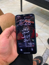 ايفون 11 برو ماكس للبيع  ذاكره 256 بطاريه 77 مامفتوح ولا مشخوط شخطه ال...
