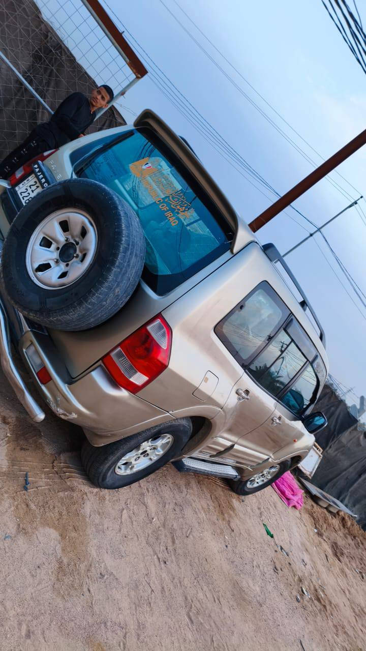 أعادت النشر بسبب الوعود الكاذبة 
سلام عليكم سياره باجيرو 2002 سبعه راكب للبيع فورويل حساسات خلفيه كاميرات  حداديه جديده تخم تاير جديد سياره مصبوغه حزام  جماليه فقط مابيه ضربه سبير تعليك سياره حلوه أحله من صوره مكانه كربلاء المقدسة طريق نجف كربلاء عمود 1140 رقمي للتواصل ***********. سياره للبيع أو المروس حسب القناعه سعره 58  وبيه مجال أسياره بيه صوت بل مكينه
