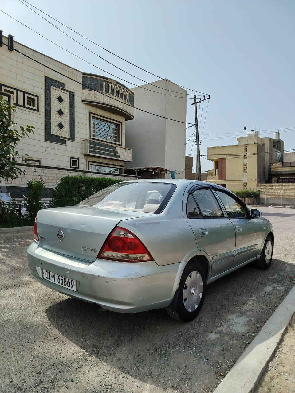 نيسان سني موديل 2007 محرك كير اوتو وتبريد بحاله جيد جدا السعر 82 مكان بغداد *********** سيارة جديده
