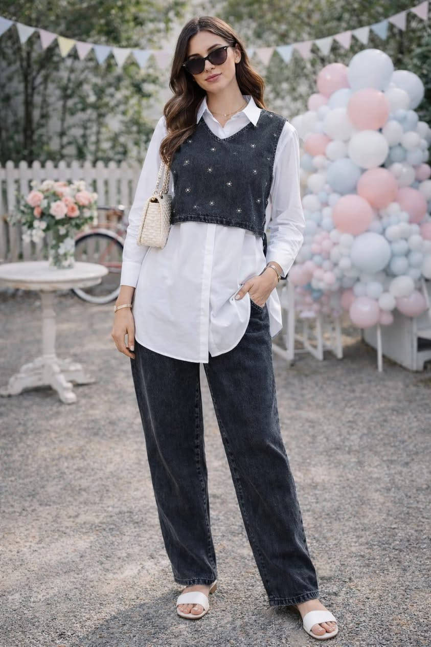 سوت صيفي 3 قطع قميص طويل بنطرون هاف موديل نسائي ومحير 
قياسات 50.48.46.44.42.40.38
متوفر توصيل من تطلب ثاني يوم تستلم
للتفاصيل مراسلة الصفحة
واتساب ***********
