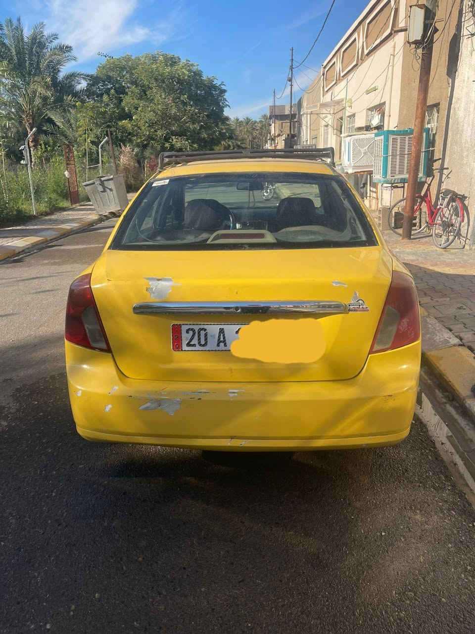 للبيع اوبترا نوع لاستي تكسي رقم ديالى انكليزي ابسمي سيارة جاهزه كير محرك تبريد خير من الله ٢٠٠٨ سعرها ٤٨ وبيها مجال هذا رقمي ***********
