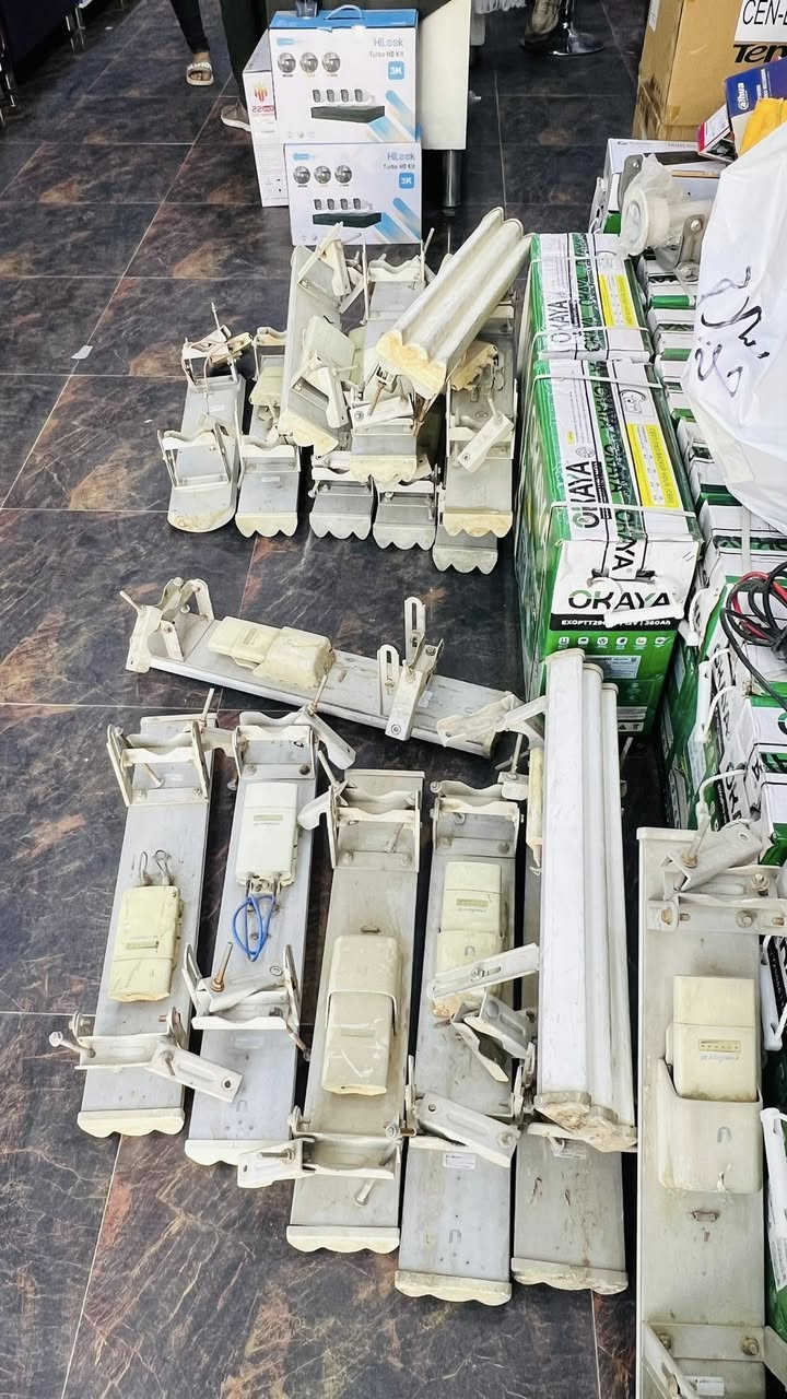 فيدر فقط  عدد 2
بور بيم مستخدم
بور بيم نظيف جدا استخدام شهر 
سكتر ubnt
912 

الضمان / ٣ ايام من تاريخ الشراء 
يمكنك استبدال الطلب او ارجاعه حسب رغبتك 
🚗 التوصيل / كل محافظات العراق
🛒 الحجز / واتساب *********** 

العنوان/ حلة شارع اربعين مجاور لحوم ابو ضي/مقابل فاملي سنتر
