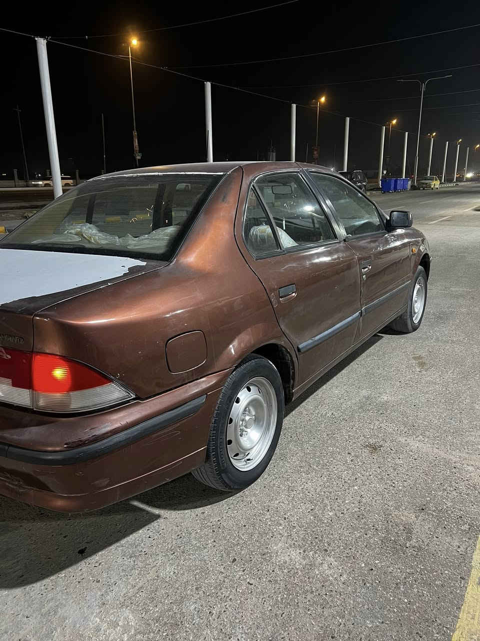 سمند مديل 2012
للبيع 
مكينه بيها بخار 
وبيها نص باب صبغ فقط
وباقي مكفول 
تبريد  تدفئه مكفوله 
مكاني نجف 
السعر ٣٧ بيها مجال 
***********
