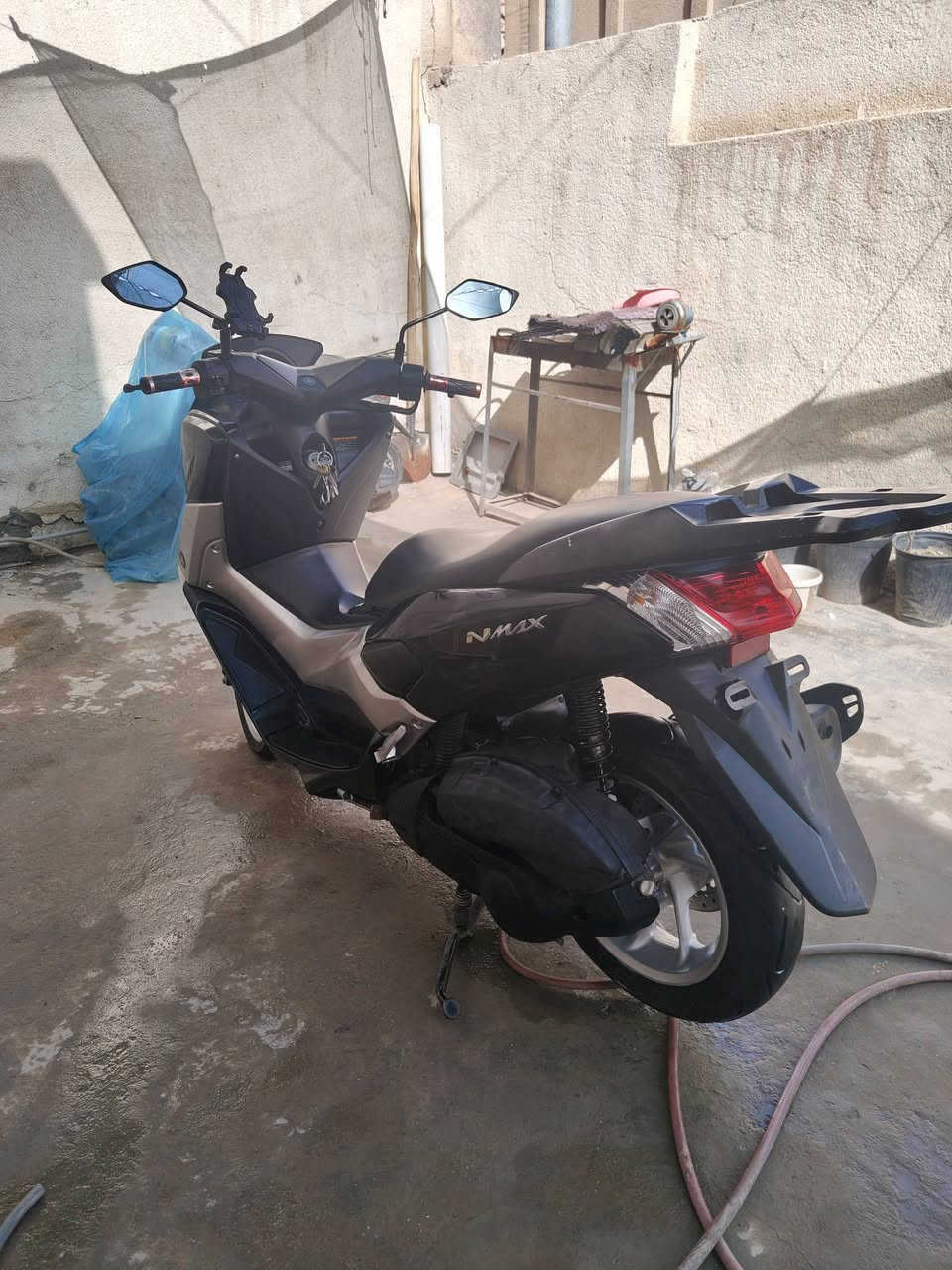 من رخصه الادمن السلام عليكم
دراجه nmax للبيع 
الدراجه تتعب وانت تكول نظيفه مكفوله كفاله عامه مكينه خير من الله شلعه تشك الكاع الدراجه بلاديه ممفتوح برغي بيها
حجم المكينه 125cc
الموديل 2016
ماشيه 49 الف 
الدراجه دهن موتل 
الدراجه كامله و مابيها اي نقص تشغل وتطلع
وصل المعرض موجود باسمي 
ترايك وين ميعجبك
للاستفسار 
***********
***********
