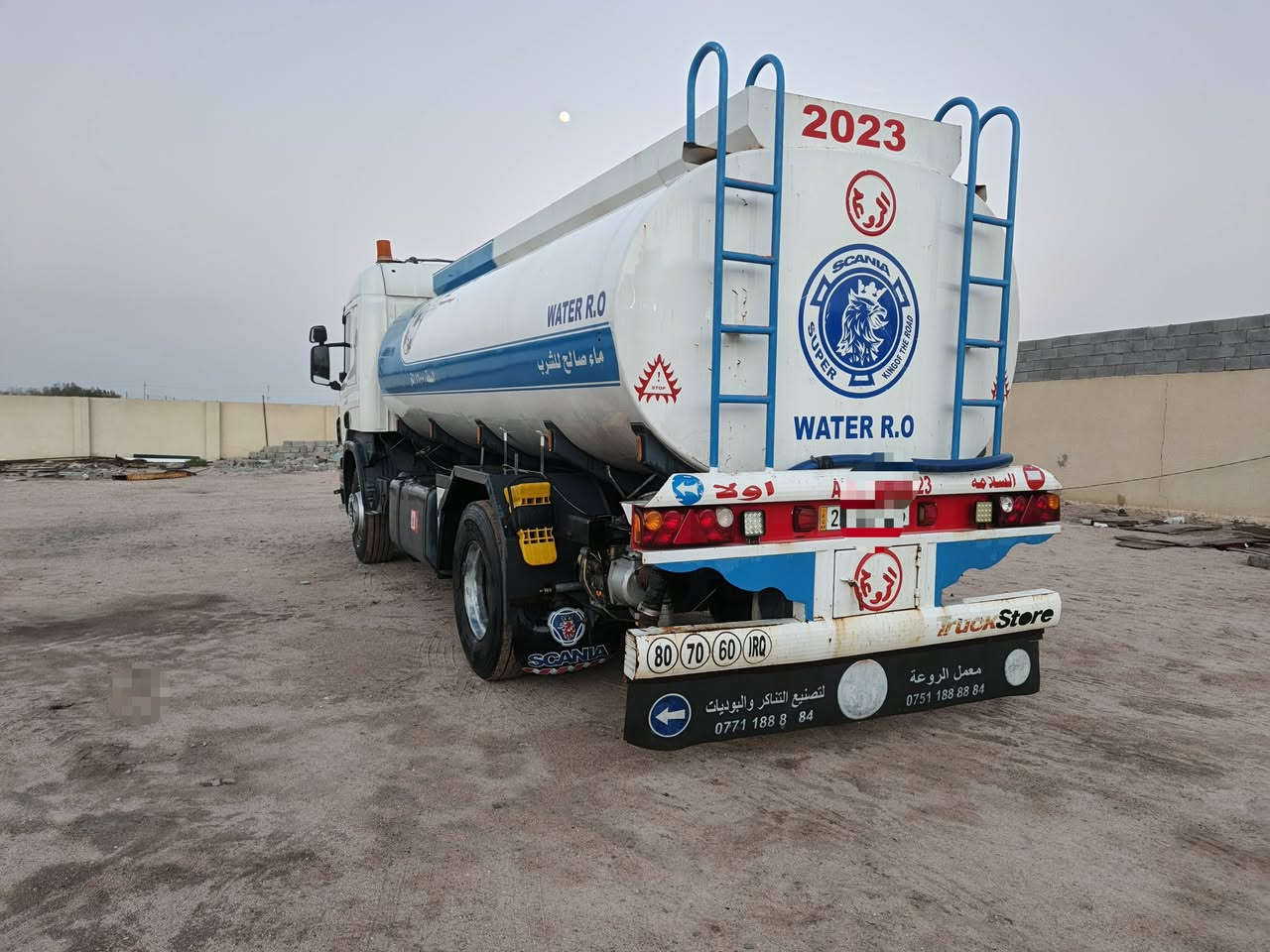 سلام عليكم سكانيا دنكر هايدروفاك (صاروخيه)
للبيع مديل 2005سياره جاهزه رقم اربيل بسمي تخم تاير محرك 5 نجكتر كير 4*4 شاصي بلاد سياره جاهزه شهايد+ دخوليه فول سيفتي سعر 350
الاستفسار***********
