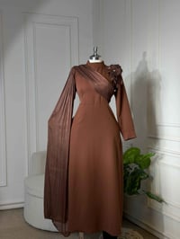 فستان • خامة دابل • مقاسات ٣٨-٤٨