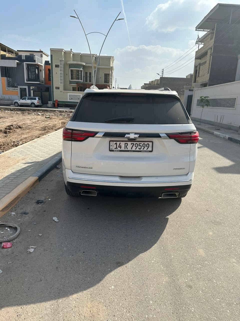 ترافلز ٢٠٢٣ برمير فول للاخير
اللون ابيض صدفي
السيارة رقم بصره بأسمي تحويل يمته مايعجبك
ضرر السيارة بارد جاملغ ايمن امامي وتبديل باب امامي ايمن نفس اللون
السيارة قطرة صبغ ماكو
السيارة فقط ايرباك برده طاك
طبعاً بدون ذكر مواصفات البرمير معروفه للكل
السيارة فتحتين سقف
مكان السيارة البصرة
للاستفسار مراسلة الصفحه او الاتصال على الرقم 
*********** يوجد وات ساب
