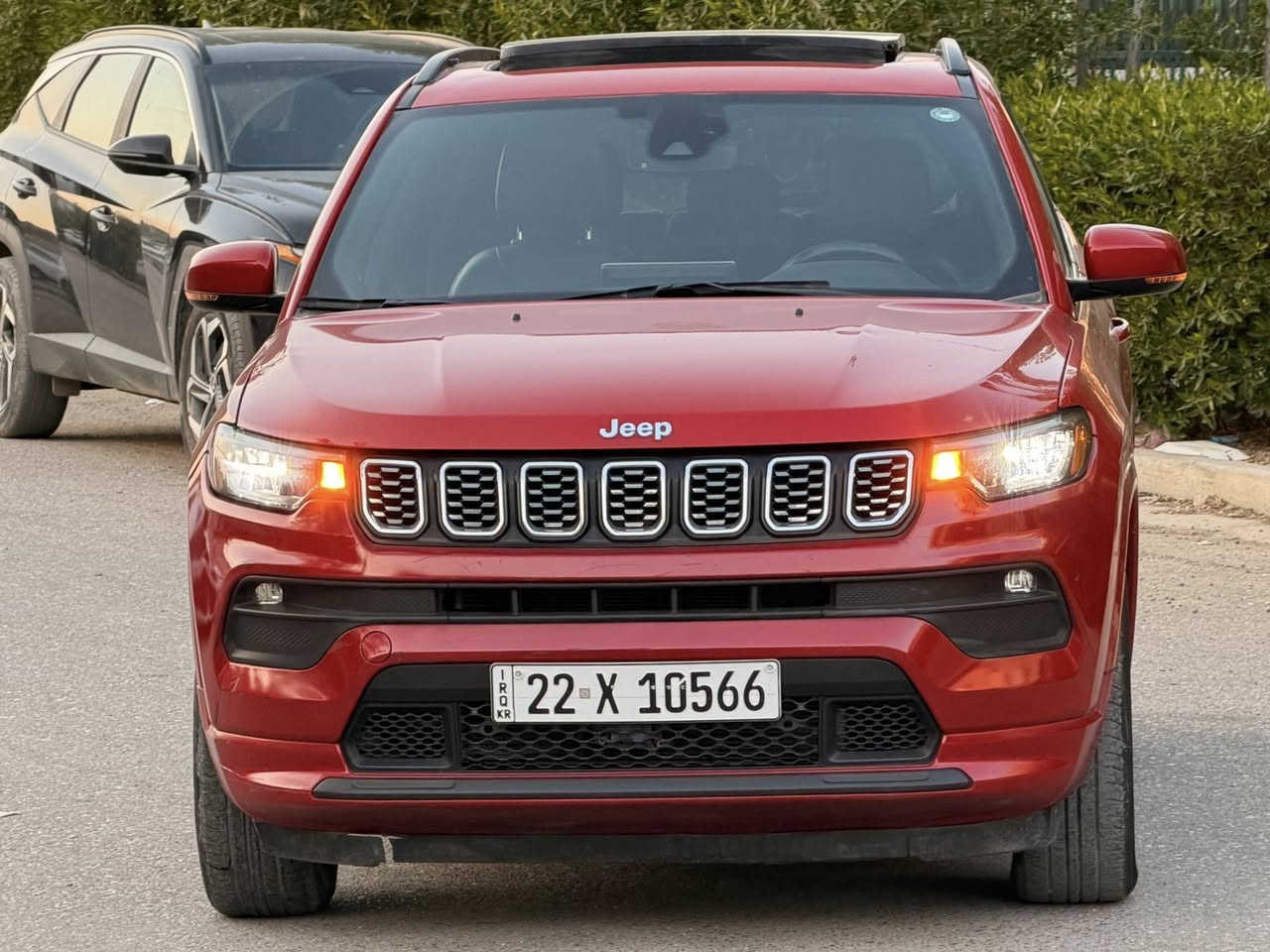 جيب كومباس ٢٠٢٢ 

•الرقم: اربيل

السعر 138

لون احمر 

ماشي ٢٢ الف ميل و قابل للزيادة 

•المواصفات : فول ١/١

▪️بصمة

▪️بانوراما

▪️المحرك: 2.4 (اربعة سلندر) مكفول

▪️لايتات زينون اصل مع حاجب LED مع كشافات دعامية زينون

رادار جانبيه 

كشافات ليليه 

فورويل 4X4

▪️كامرة خلفية 

▪️حساس خلفي

▪️حساسات ورادارات الاجتياز الجانبية
      (نقاط عمياء)

▪️كشنات السيارة جلد اسود اصل مطعم 

▪️تدفئة لكشنات المقدمة

▪️شاشة الدشبول حجم كبير

▪️تبريد قطعتين امامي وخلفي

▪️سايد بريك دكمة

▪️سستم صوت

▪️تحكم ستيرن جهتين بلوتوث وحاكية وكروس سرعة وتحكم صوت 

▪️نظام ABS مانع انزلاق

•الضرر: صبغ جاملغ وجنطه وبيه بارد بنيد وجاملغ  
مكفولة من الشاصي. رقم الشاصي بالصور 

 المكان بغداد زيونه  

الاتصال: ***********
