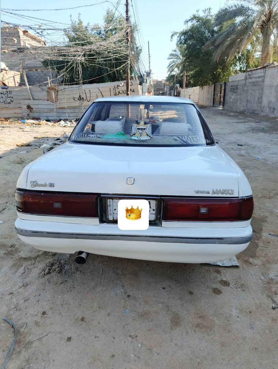 سلام عليكم سيارة لبيع مارك عضم مديل 91 مكفوله كفاله عامه من ضربه و كصه ونقل والصوليات راعيه يمي بكربلاء كير ومكينه خير من الله كهربائيات كله شغاله سياره حلوه ترايك وين ما يعجبك ( لحد يكسر بحلال لعالم ما يعجبك كلب منشور) العنوان كربلاء السعر 48 وبيهه مجال رقم الهاتف ***********
