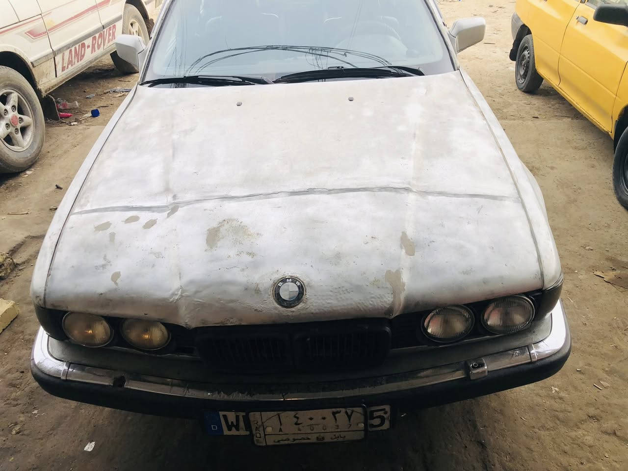 سلام عليكم مكلف بل نشر للبيع BMW 735 موديل 1987 السياره مثل ما موضح بل صور لونها والغرفه المكينه نعمه من الله للاستفسار الاتصال على الرقم ***********
