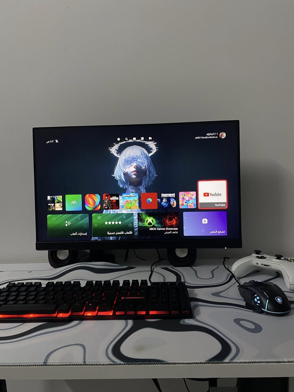 اكس بوكس ون اس
اون لاين
لون ابيض
ذاكره 500
يجي ويا يده وحده اصليه
كامل ملحقات 
نظيف جهاز بحاله كلش جيده
يجي ويا حساب منزل عليه لعبة ماين كرافت مشتريه شراء من متجر وبل اضافه الحساب بي 3 دولارات يعني تكدر تشتري اي لعبه عليه تخفيض من متجر
سعر 210 وبي مجال للشراي 
مكاني بغداد بلديات
***********
