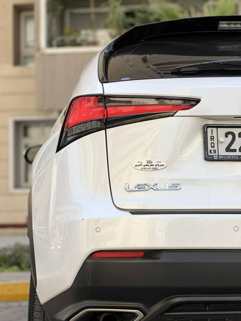 لکزیز NX300 (وارد أمريكي)
الموديل: NX300
المواصفات: فول مواصفات (Full Options)
المسافة المقطوعة: 60 ألف ميل
الحالة العامة:
بدون حادث، بدون صبغ، بدون تعديل، وبدون معجون.
بشرط الفحص (المحرك، الگير، والكهربائيات).
السعر: 17,900 دولار (179 ورقة)
الموقع: أربيل
للتواصل والاستفسار:
***********
لێگزیزی ئەمریکی nx300
وارد ئەمریکی مواسەفات فوول فوول
ماوەی ڕۆیشتن 60هەزار
هیچ لێدراوی نییه بێ سبوغ بێ تەعدیل بێ مەعجون
هەموو شتێکی بە شەرتی گێر مەکینه کارەبایات
نرخی 179$
شوێن هەولێر 
++++++
***********
++++++ أربيل, العراق
