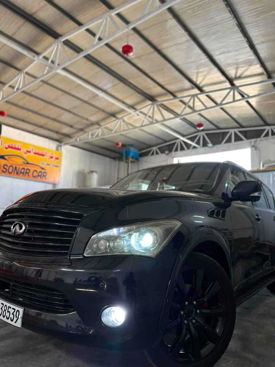 السلام عليكم
انفنتي للبيع  او   (مراوس.   ) سعر بلاش QX56 خليجي لون اسود

موديل ٢٠١١ فول مواصفات للاخير 

جميع الكشنات كهرباء + كشنات تدفئة وتبريد 

٣٦٠ درجة كامرات ورادارت 

لايت متحرك مع الستيرن 

شاشات خلفيه ٢ واماميه 

دشبول صاج وبعد هواي مواصفات المعروفه 

السياره بيها ملاحظات ما بيها صبغ 

مكان السياره بغداد ابو غريب 

سنوية وهزة كله جديد 

سعر تصل ودلل 

للاستفسار

                                                            ***********
