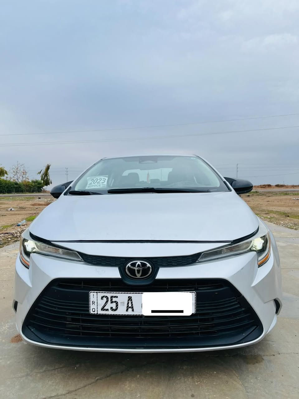 تويوتا كورلا2023 مواصفات le رقم كركوك
وارد امريكي والضرر موضح بالمنشور
السعر 125 $ وبي مجال بسيط  ماشيه 50 الف 
*********** مكان السيارة كركوك الحويجة
