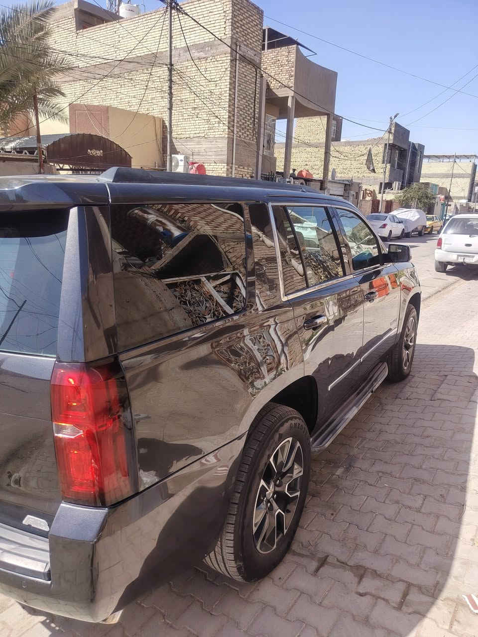 تاهو مديل ٢٠١٦ ماشيه ١٤٠ ايرباك سليم بيه قطعتين تبديل جاملغ وباب رقم بغداد السعر ٢٦٥ وبيه مجال العنوان النجف الاشرف هاتف ***********
