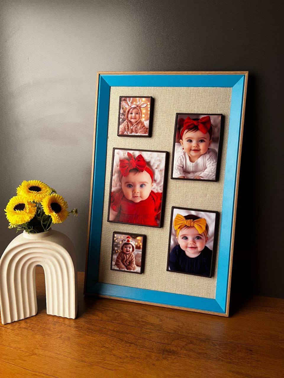 أفخم الاطارات المتعددة 
رتب صورك حسب ذوقك 
اطار مغناطيسي متعدد الصور 
متوفر بأشكال والوان مختلفة 
سعر 20 الف 
متوفر مع الطبع 
للحجز او الاستفسار مراسلة الصفحة
او الاتصال على الارقام 
‏‪0781 369 6797‬‏ 
‏‪0751 274 6008‬‏
