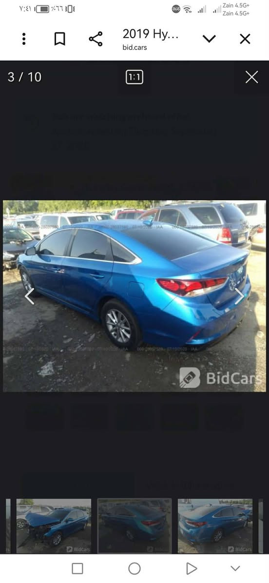 السلام عليكم من رخصت صاحب الاكروب المحترم عندي هاي السياره للبيع سوناته موديل 19رقم نجف وارد أمريكي بدون تبديل كولهه ليبل واحد وجاهزه كول نقص ما بيهه السياره مكان السياره ديوانية وهاذه رقمي *********** السعر 130والشراي بي خير ويدلل
