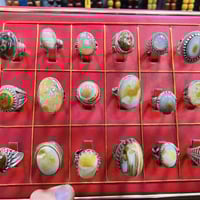 خواتم • احجار اصلية • فضة خالصة