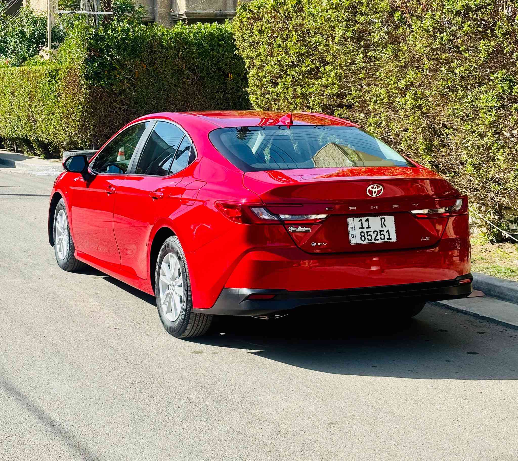 السلام عليكم 
تويوتا كامري Le موديل 2025 هايبرد
ماشيه 2000 بعده بحاله الزيرو 
رقم بغداد سنويه باسمي 
وارد امريكي حادثه بند او جاملغ صور الحادث بل منشور 
مواصفاته :- بصمه، شاشه ،كامره خلفيه دواره ،لايت زينون علي ناصي، رادار امامي خلفي ،تحديد مسار ،
مكان السياره المنصور 
السعر 205 ورقه 
***********
