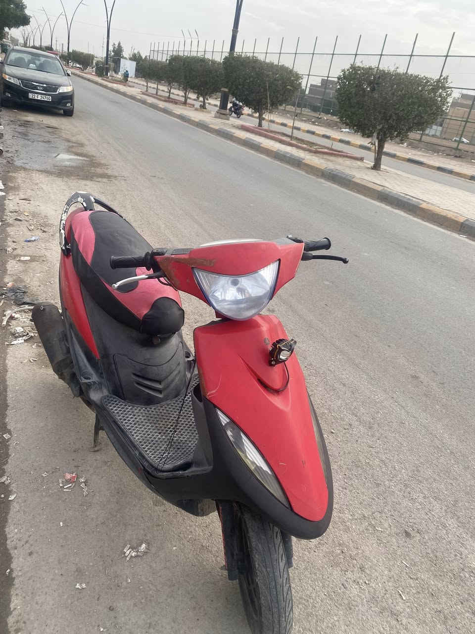 السلام عليكم
صلو ع محمد

دراجه ماكس عدله للبيع
الدراجه بلادي من الطول للطول 
كهربائياتها كلها شغاله
نگره سلف مثل ما موضح بلفيديو 
اوراقها كامله
السعر 750 الف
مكاني المحموديه 
رقمي بي واتساب ***********
