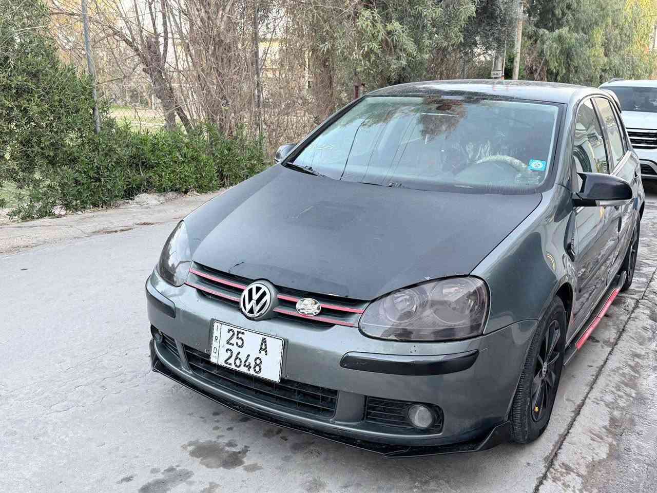 كولف موديل 2008 سياره كلين مابي ظرر مابي صبغ بسمي رقم جديد *********** مكاني كركوك مستعجل لبيع سعر 70 $
