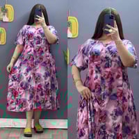 دشداشة نسائية • بالدرزن • مقاسات 3x-6x