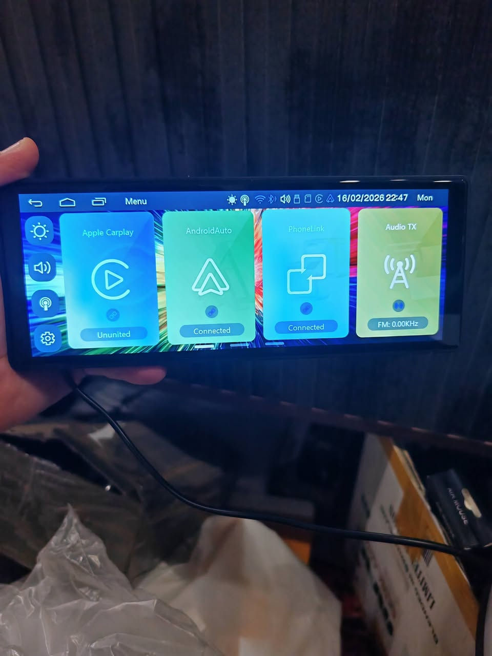 شاشة دشبول تدعم نظام الابل كاربلي والاندرويد اوتو وخرائط ويز
يوجد توصيل لجميع المحافظات ***********
