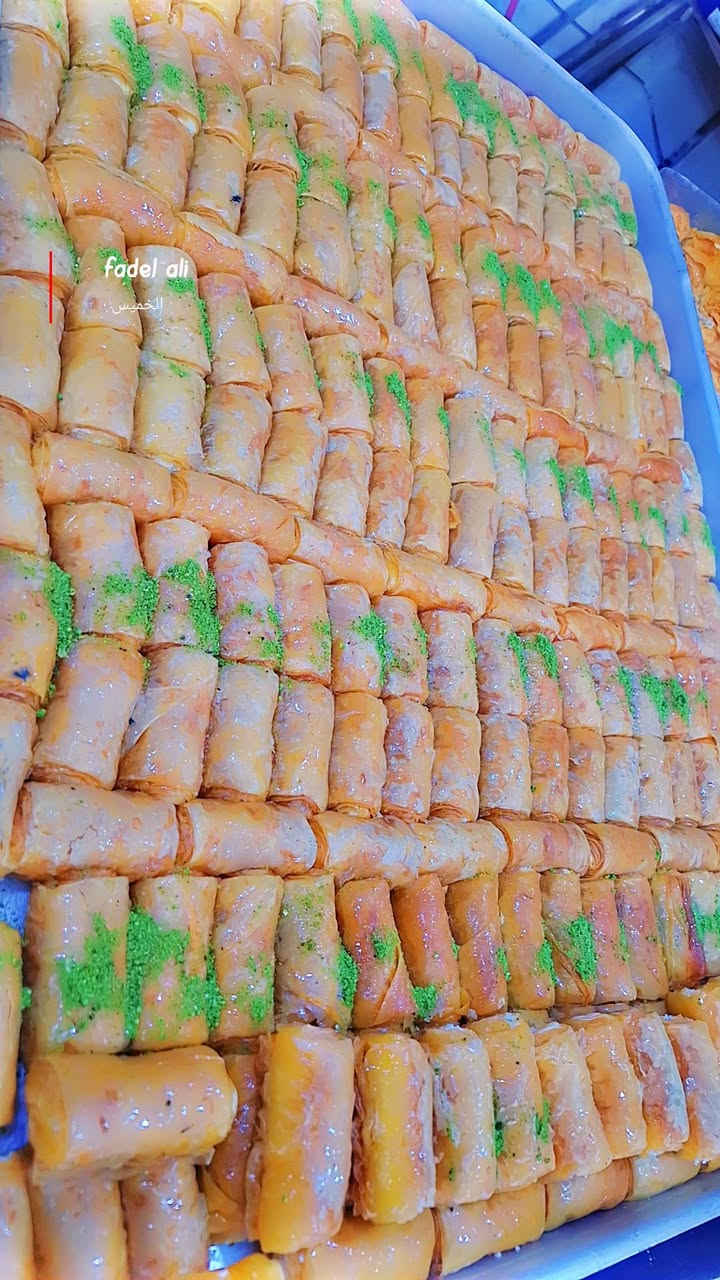 اللهم صل على محمد وآل محمد
إنتاج اليوم ولله الحمد حلويات ومرطبات ركن الطاحونة ابي غرق 💕 شارع المركز مقابل فرع المحكمة مقابل فرن صمون النرجس.


**إذا كنت صاحب هذا الإعلان وتريد حذفه لأي سبب، رجاءا أرسل رسالة إلى الدعم الفني**