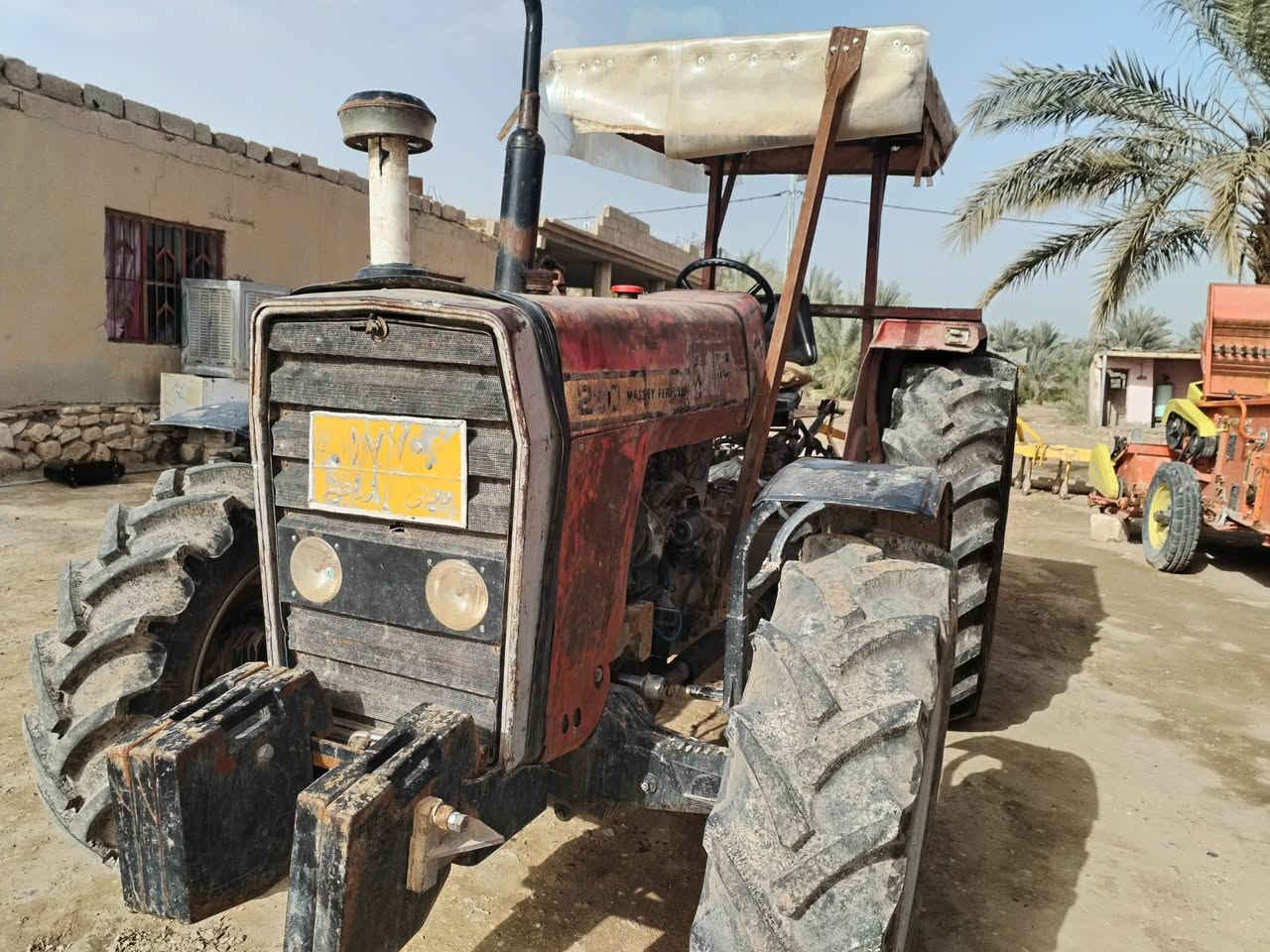 من رخصت لادمن مكينه انكليزي دبل البيع شرط لا نتقيص ولا تبخير تخم تاير جاهزه الشغل مع فدان ١٧ وبي مجال قليل المكان لانبار جزيره هيت *********** اركان يونس لقيسي
