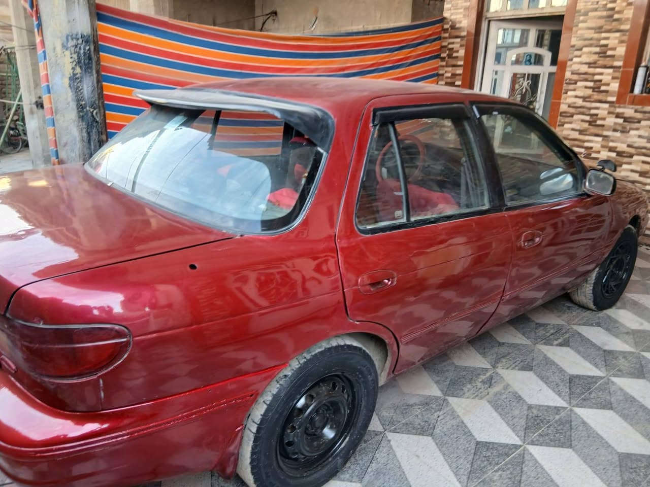 كيا سيفيه 93 بابل محرك مسكر كير عادي محرك وكير وحداديه وتيارات وباتري كله نضيف مصبوغه جديد بدون ضربه السعر 25 الشراي يتصل *********** عنوان حله نادر
