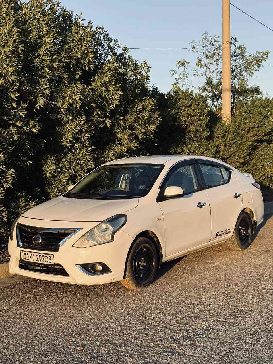 للبيع نيسان سني هندي
مديل 2019 كفاله عامه من الصبغ و التبديل و الحادث فقط بارد بسيط و اثر طلقه بل قماره غير نافذه بليته زركه ماشيه 135 الف كيلو متر سيارة نضيفه جداً عليها ادامه كامله من ناحية المكينه و مدوشمه عام و كامره خلفيه و شاشه و سويجات ثنين استخدام شخصي رقم بغداد دولي بأسمي تحويل ثاني يوم جاهزة من كل النواحي مابي اي نقص حداديه كير محرك تبريد كله شغال هزة جديدة سنويه للـ2029 
السعر 108 
العنوان بغداد السيدية 
للتواصل ***********
