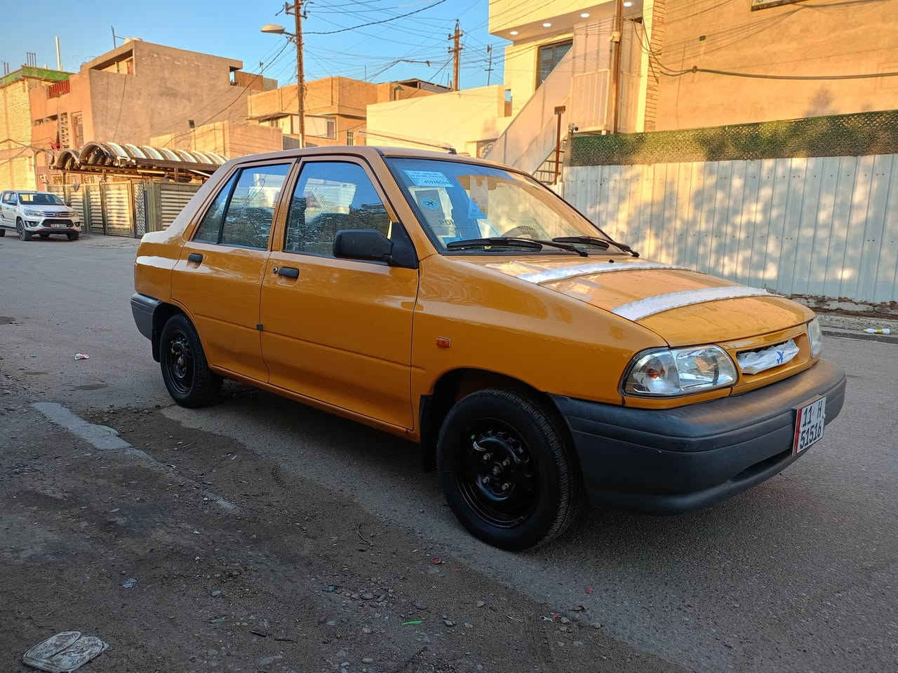 سلام عليكم سايبا موديل 2018بيه شويه صبغ بلباب سايق يم اليده باقي الكشر مكفول سياره حلوه تخم تاير صدر امامي خلفي كير ومحرك خير من الله شواصي انضاف 
تبريد تدفئه بسمي رقم جديد النكليزي سياره خير من الله 
العنوان بغداد الجديده شارع المسبح التصال ***********
