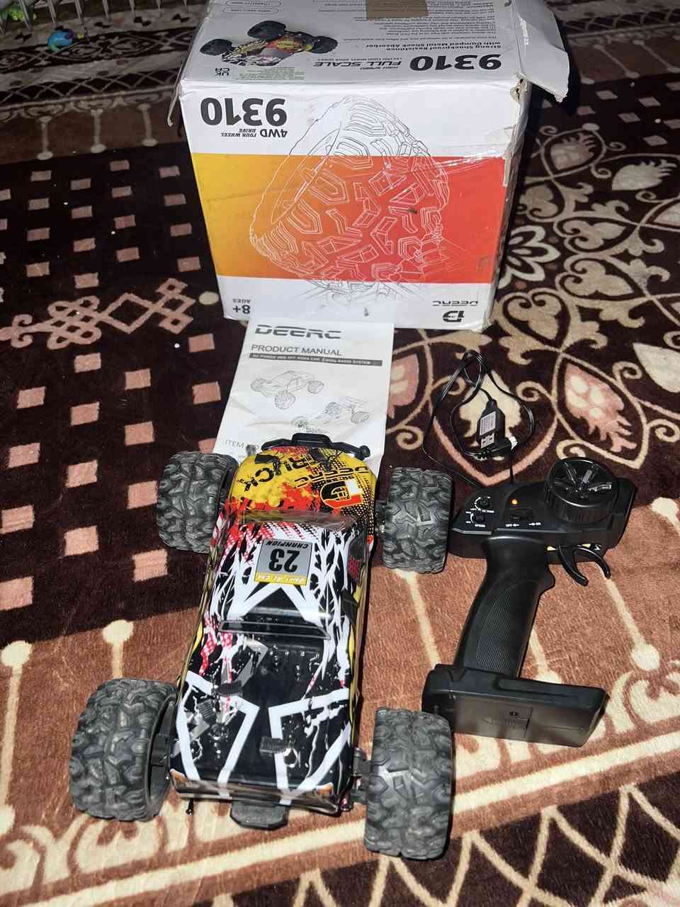 جديده طك كارتون
السلام عليكم سياره احترافيه جبليه فور ويل 4في 4 
سرعه ٤٠Km تكدر من الريموت أزود السرعه وتقلله
  السعر 65 وبيه مجال الي ما يعرف بيه لا يراسلني توصيل موجود
مكاني ناصريه حي الشهداء   الرقم ***********
