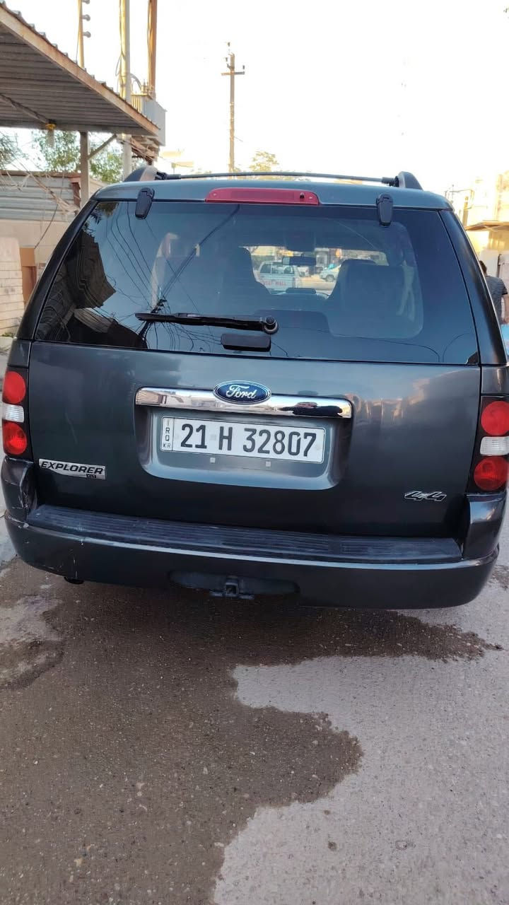 السلام عليكم اخوان 
فورد اكسبلور موديل 2010السيارة 
محرك وكير جديد 
منظومة تبريد جديدة
منظومة لايت جديدة 
تخم تاير جديد 
حداديه نظيفه
مكان السياره ديالى المقداديه🍊🍊🍊
السيارة جاهزة من كلشي 
ترايك لمكة 
رقم اسليمانيه ب اسمي 
السعر 100
سونار موجود مع صور
التواصل ع الرقم حصراً

‏‭0770 078 6409‬
#متابعين
#متابعيني
