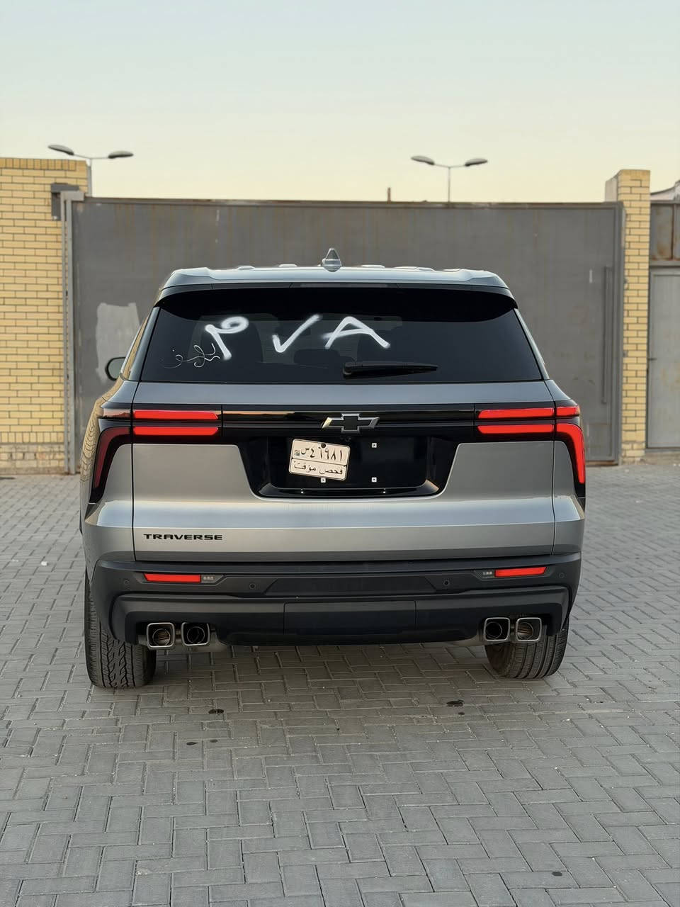 شوفرليت ترافلس   2024 شكل جديد
سياره شهداء بصره 
ماشيه 32 الف 
الحادث باب الخلفي صبغ نصه فقط والباقي كفاله عامه ارباك دركه ودشبول 
شاشه كبيره
سستم كامرات
محرك 2500 تربو
سبعه راكب
داخل مخمل لونين
تحكم استيرن جهتين
توقف ذكي
رادار امامي خلفي
تشغيل عن بعد

مكان سياره بصره
السعر (305)$
***********
