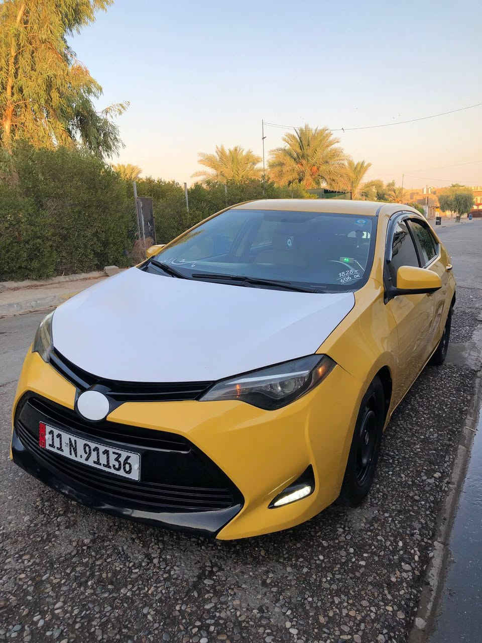 سلام عليكم كورلا 2014🎖️
( بغداد بسمي) رقم دولي مشروع وطني دفتر بانزين ✅
تخم ويل وتاير جديد صدر امامي خلفي✨
 دوشمه سياره مابيه نقص برغي جاهزه 
السعر (136$ )وبيه مجال وكلشي اكو بل سوك 
للاتصال (***********)☎️
